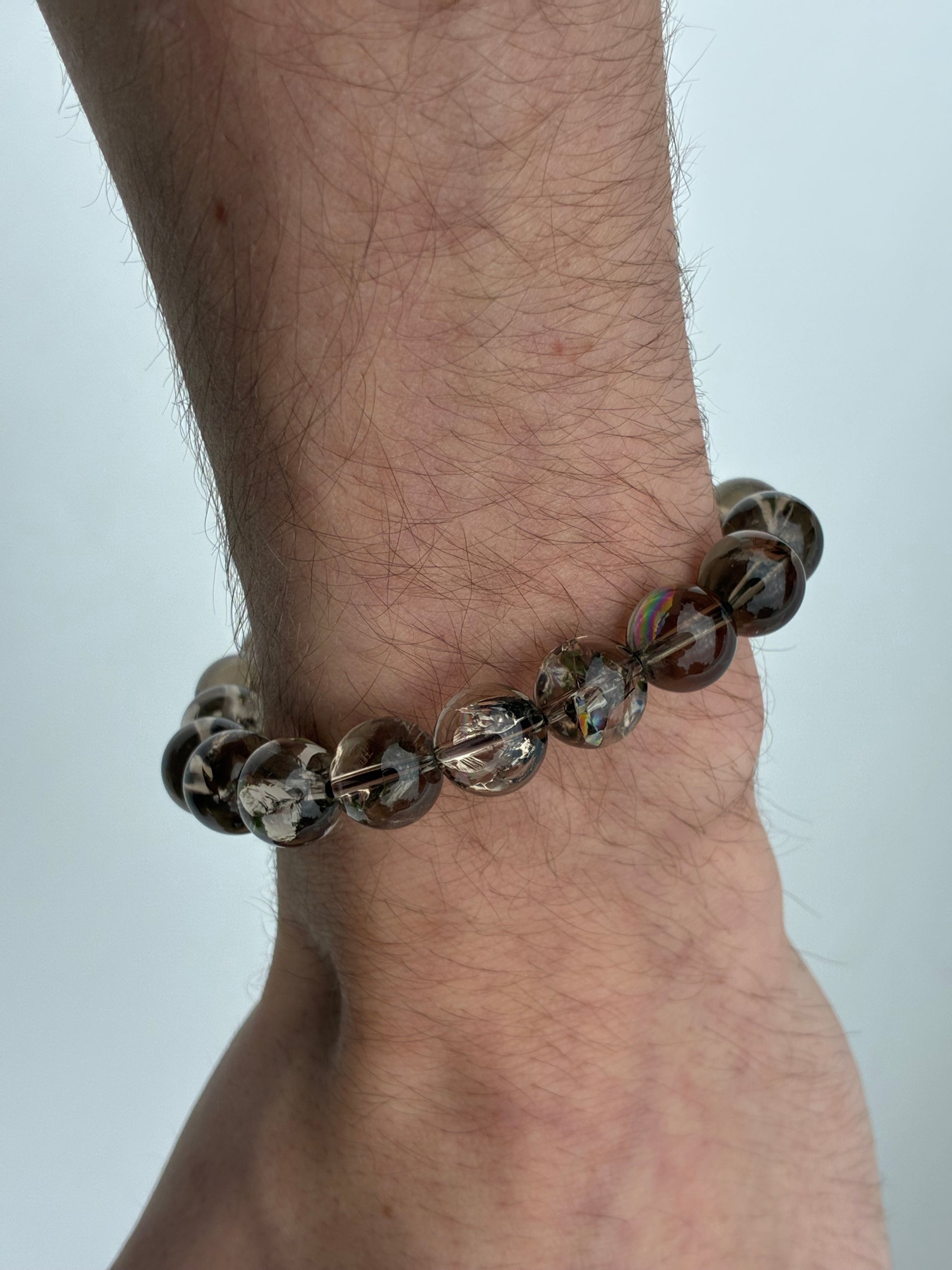 Smoky quartz with Rainbows