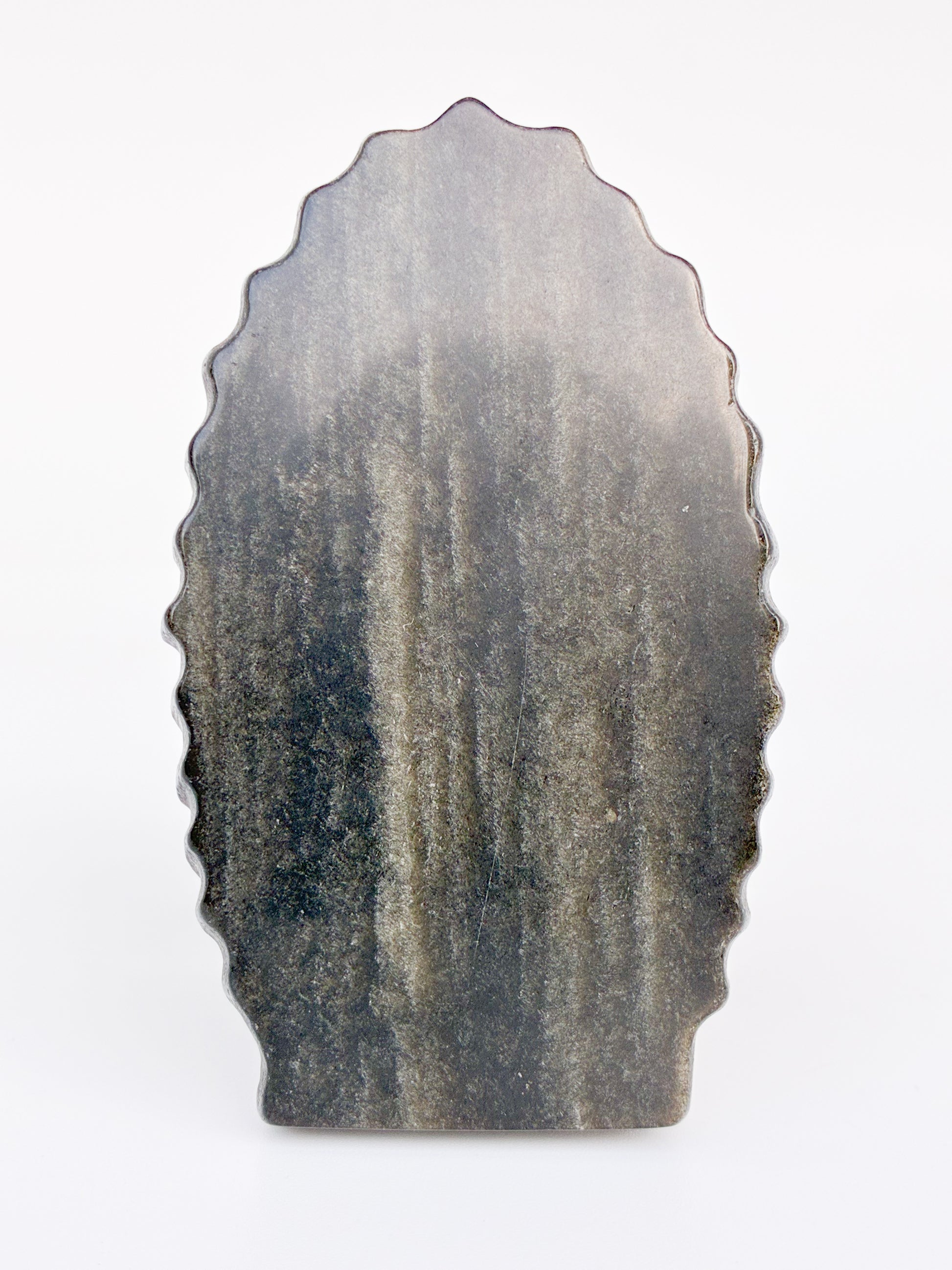 Gold Obsidian Virgin Mary