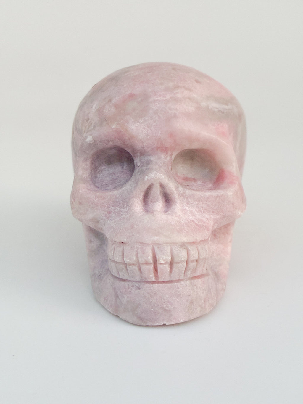 Pink Opal Skull