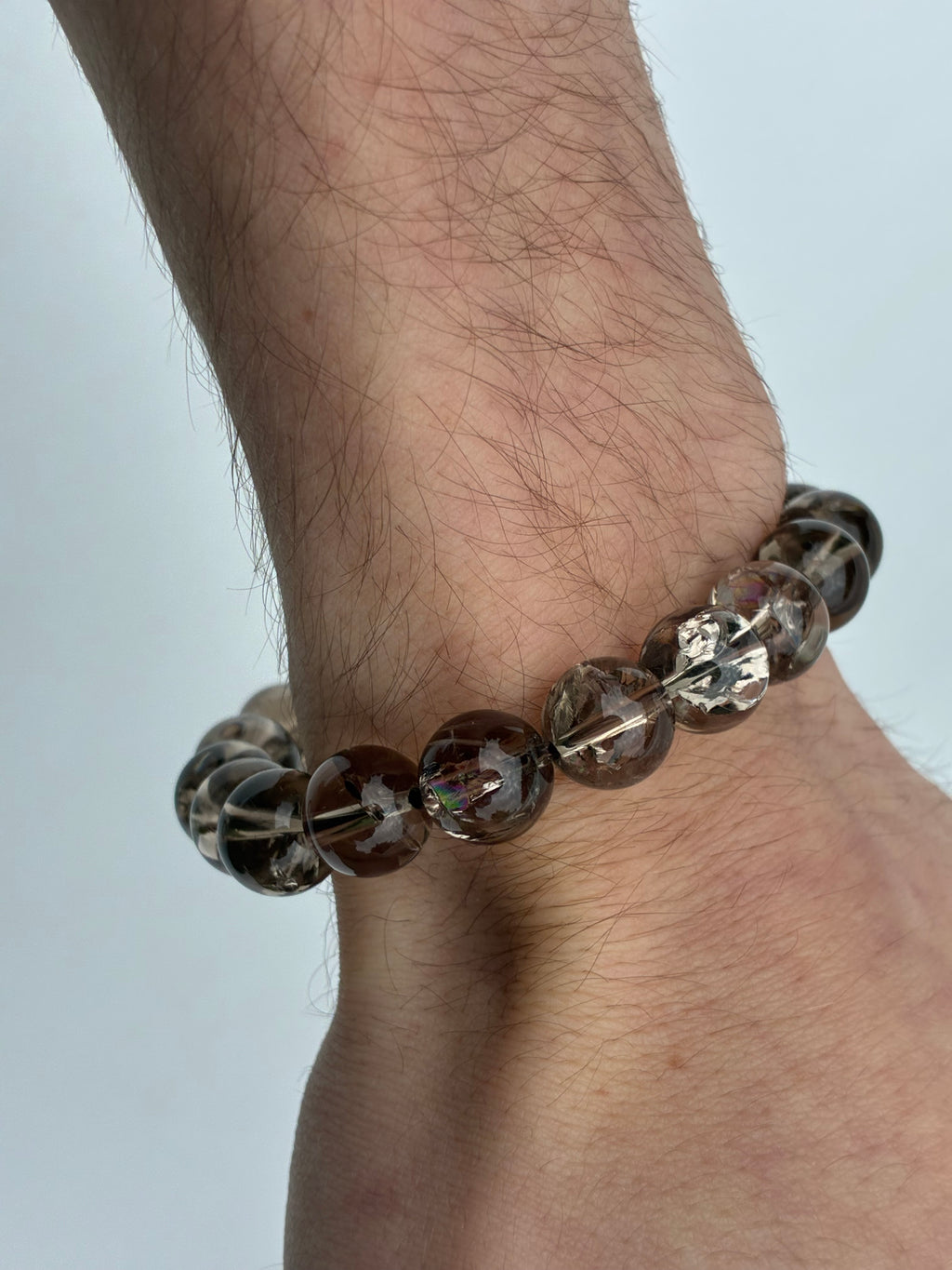 Smoky quartz with Rainbows