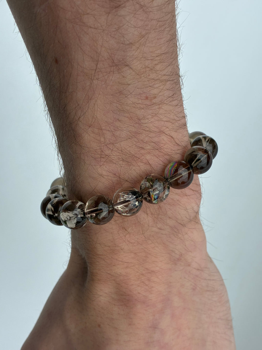 Smoky quartz with Rainbows