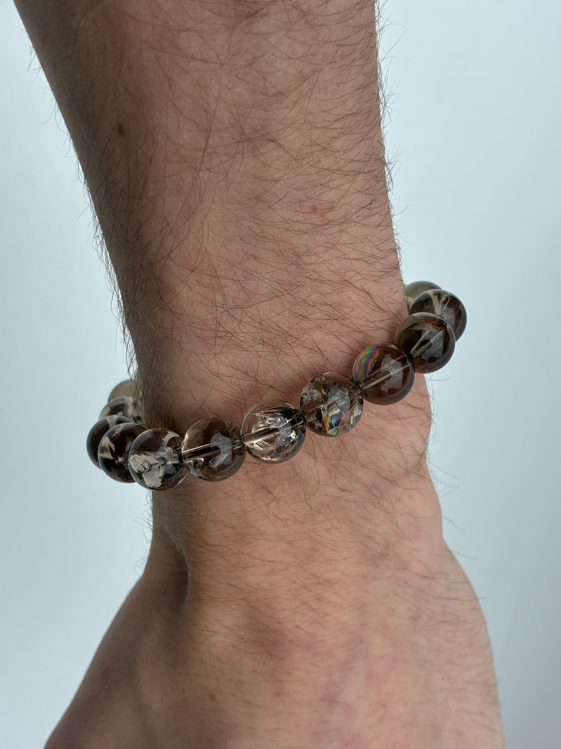 Smoky quartz with Rainbows