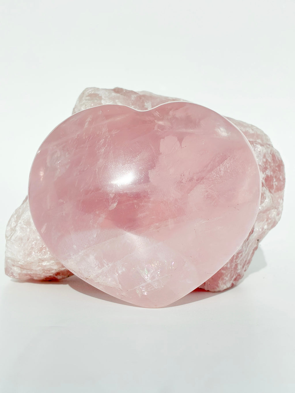 Rose Quartz Heart